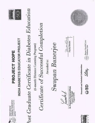 PGCDE-certificate
