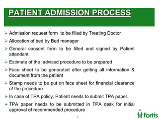 Wrok flow of Cath lab Process | PPTX
