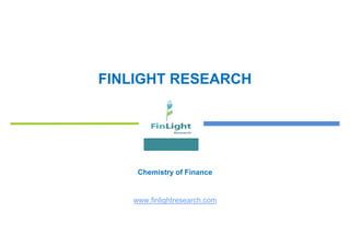 FINLIGHT RESEARCH
Chemistry of Finance
www.finlightresearch.com
 