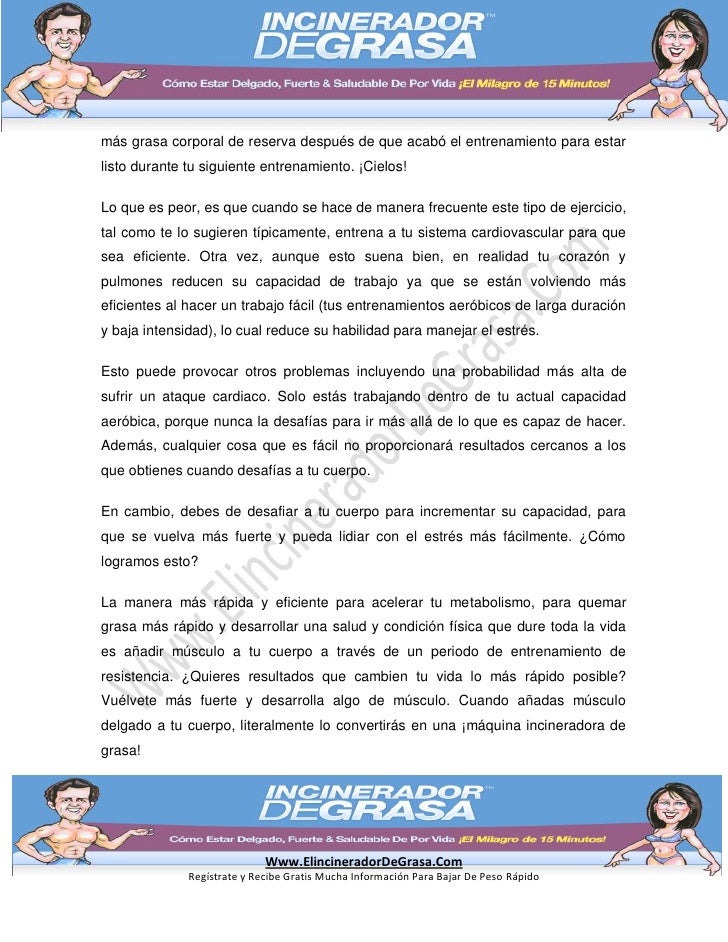 Comer cuando correr para perder peso Libro explica cuando correr para perder peso