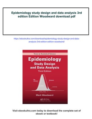 Epidemiology study design and data analysis 3rd edition Edition ...