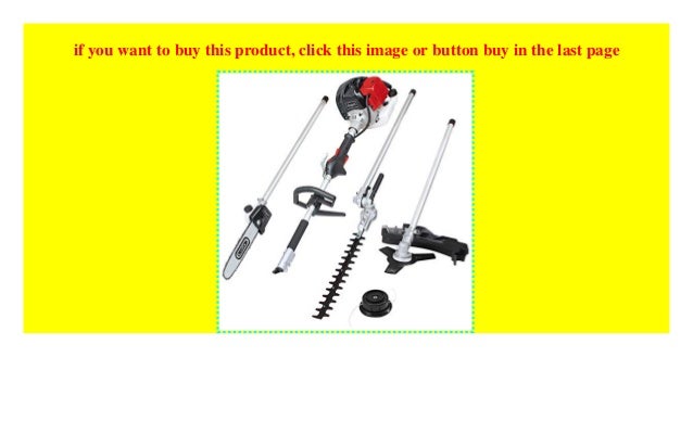 Motors/äge und Hochentaster inkl 5 in 1 Multitool Garten Heckenschere Motorsense Gurt