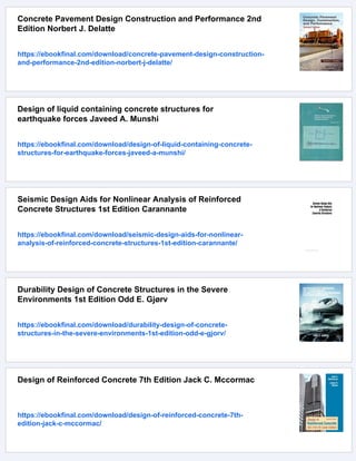 FIB 53 Structural Concrete Textbook on behaviour design and performance ...