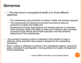 Emerging Trends-Occupational Health and Safety in Plantation sector