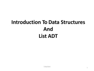 Linked List Data structure using C programming and all the detailed ...