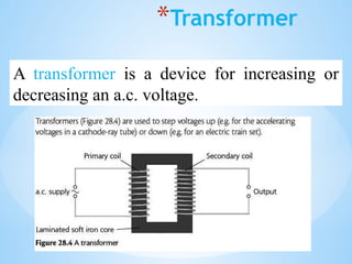 67, 68 PPT Principle of operation of the transformer.pptx