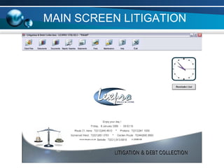 MAIN SCREEN LITIGATION
 
