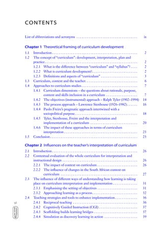 Curriculum Studies 2 2nd Edition Booyse C | PDF