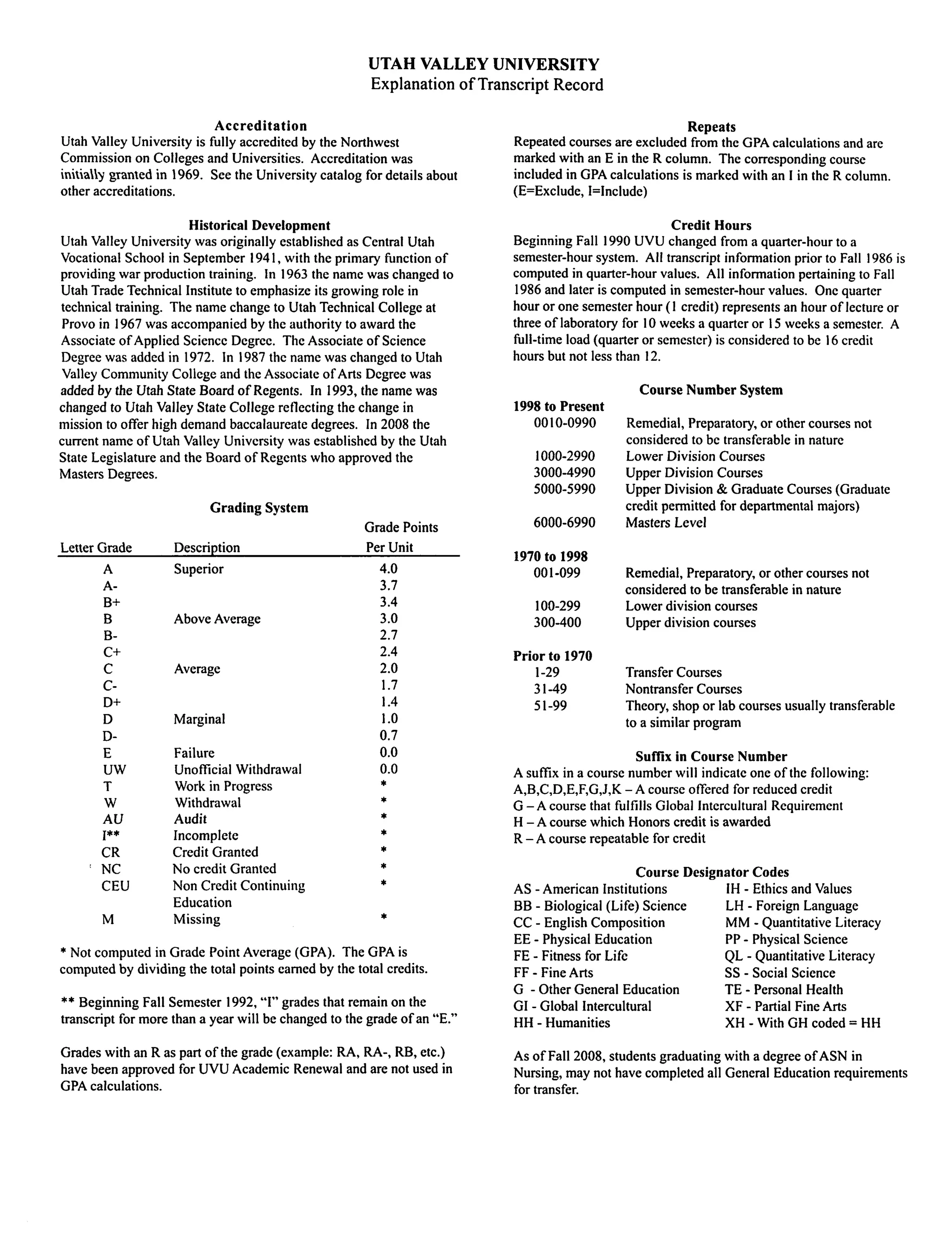 graduation transcript | PDF