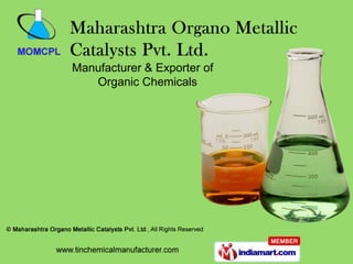 Manufacturer & Exporter of
   Organic Chemicals
 