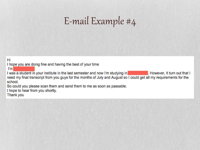 Email Etiquette PPT PPT