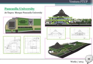 At-Taqwa Mosque Pancasila University
Ventura FTUP
Pancasila University
Works / 2014
11
 
