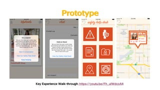PrototypePrototype
Key Experience Walk-through: https://youtu.be/Fh_uIWdcoA4
 