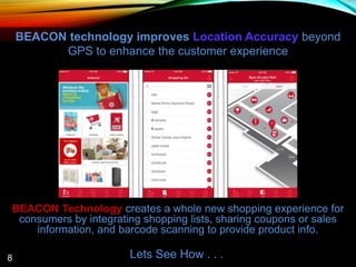 Beacon Presentation Retail BLE 4.0 | PPTX