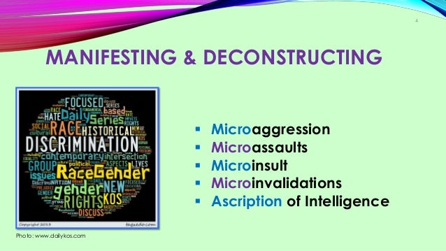 Microaggressions