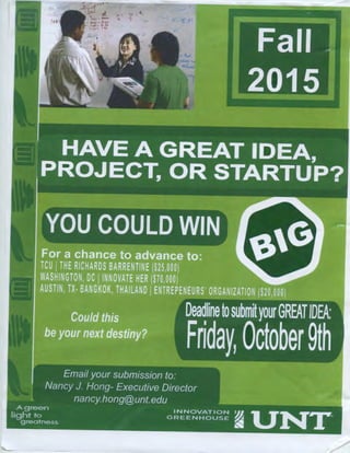 Innovation Green Flyer (original)