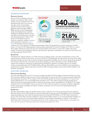 CVS Health INITIATING COVERAGE REPORT | PDF