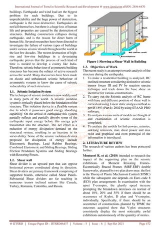 Comparison of Seismic Analysis of Multi Storyed Building Using Shear ...