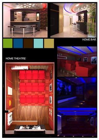 HOME BAR
HOME THEATRE
 