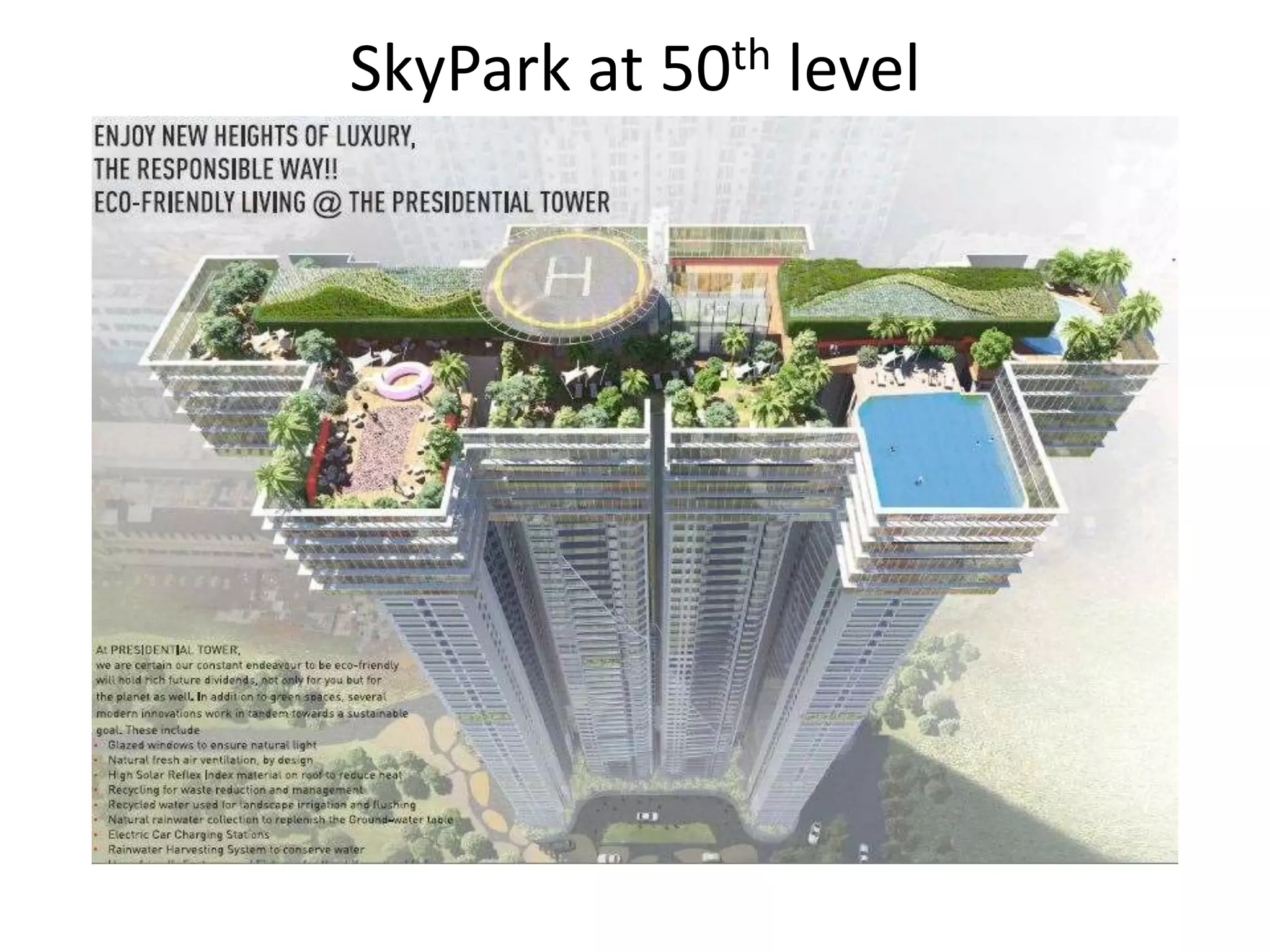 The Presidential Tower Tallest Residential Tower Bangalore | PPTX