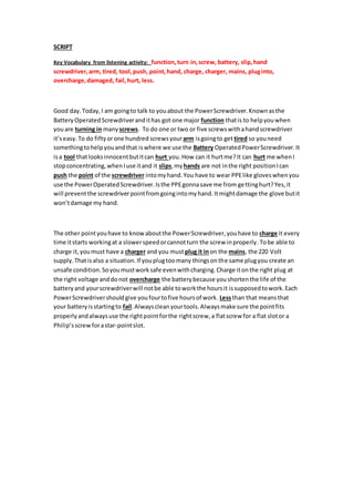 5. SCRIPT | DOCX | Consumer Electronics | Technology & Computing