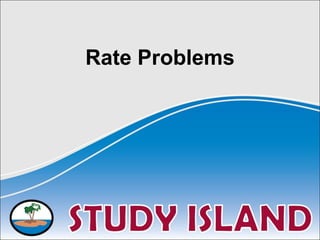 Rate Problems 