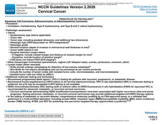cervical cancer treatment guideline updates | PDF