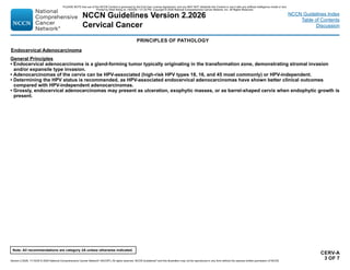 cervical cancer treatment guideline updates | PDF