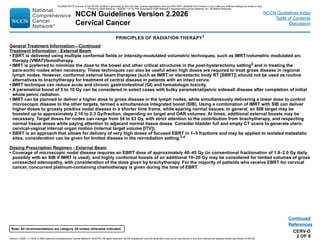 cervical cancer treatment guideline updates | PDF