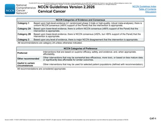 cervical cancer treatment guideline updates | PDF