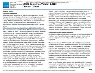 cervical cancer treatment guideline updates | PDF