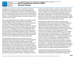 cervical cancer treatment guideline updates | PDF