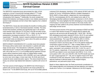 Senticol cervical cancer treatment guideline updates | PDF