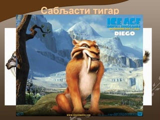 Сабљасти тигар

 