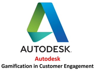 Autodesk
Gamification in Customer Engagement
 