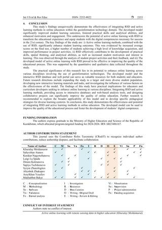 Active online learning with remote sensing data in higher education | PDF