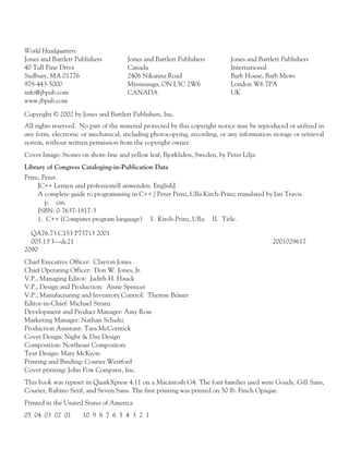 A Complete Guide to Programming in C 1st Edition Ulla Kirch-Prinz | PDF