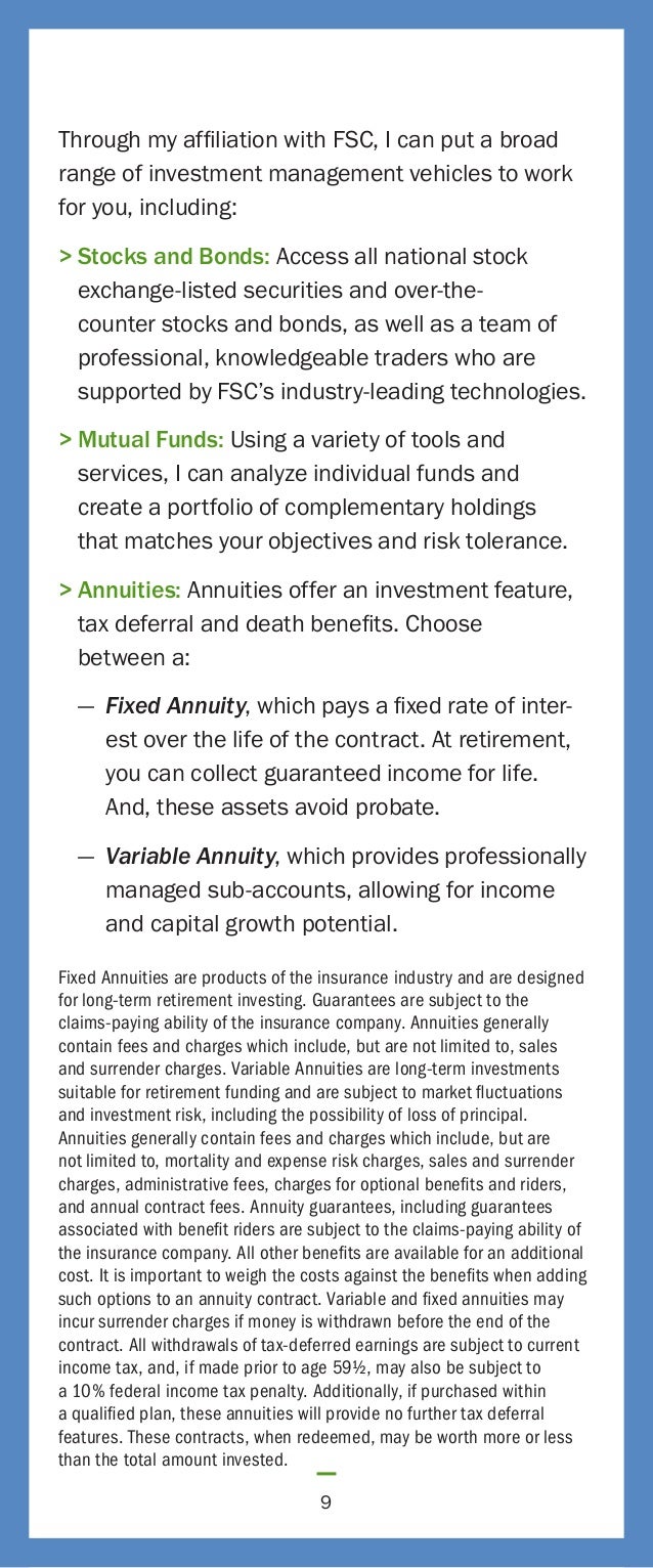 Fsc stock options