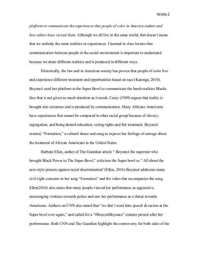 Essay on discrimination against african americans