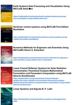Signals and systems : analysis using transform methods and MATLAB Third ...