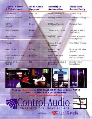 Control_Audio_Brochure