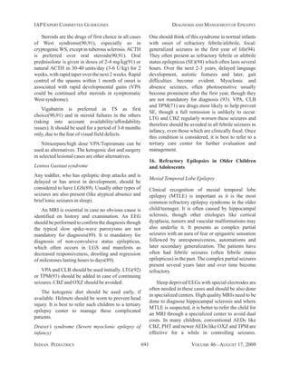 Guidelines for Diagnosis and Management of Childhood Epilepsy | PDF