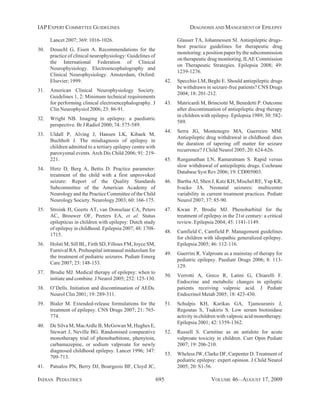 Guidelines for Diagnosis and Management of Childhood Epilepsy | PDF