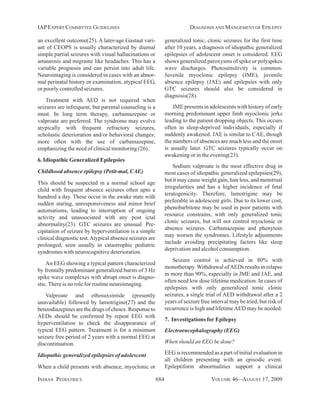 Guidelines for Diagnosis and Management of Childhood Epilepsy | PDF