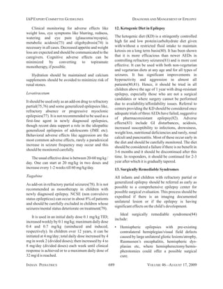 Guidelines for Diagnosis and Management of Childhood Epilepsy | PDF