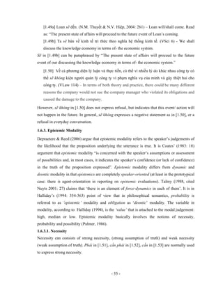 Modality in English and Vietnamese: A Cognitive Perspective = tính tình ...