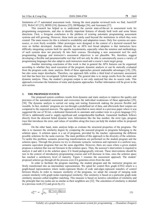 Validity of a graph-based automatic assessment system for programming ...