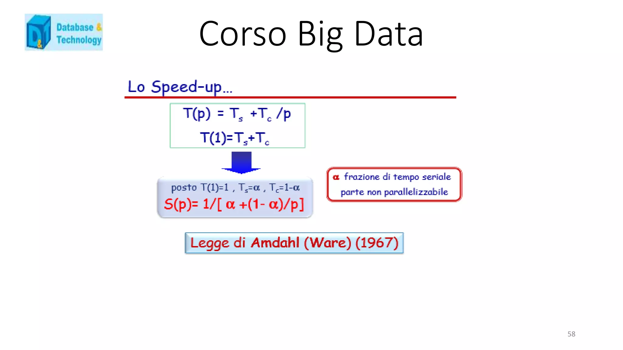 Corso Big Data
58
 