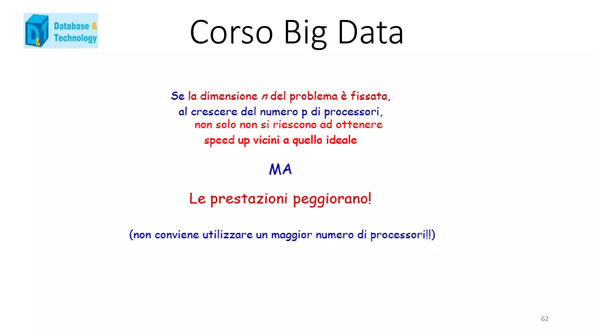 Corso Big Data
62
 