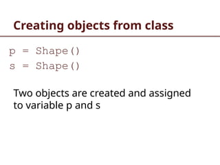 OOP and Matplotlib for Engineering students | PPTX